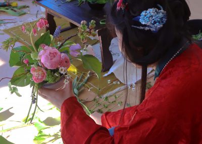 Terugblik workshop Chinees Bloemschikken in de Lente