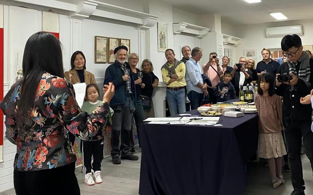 Terugblik opening tentoonstelling “Blooming flower buds”