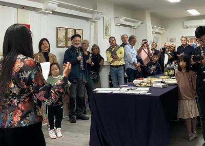 Terugblik opening tentoonstelling “Blooming flower buds”